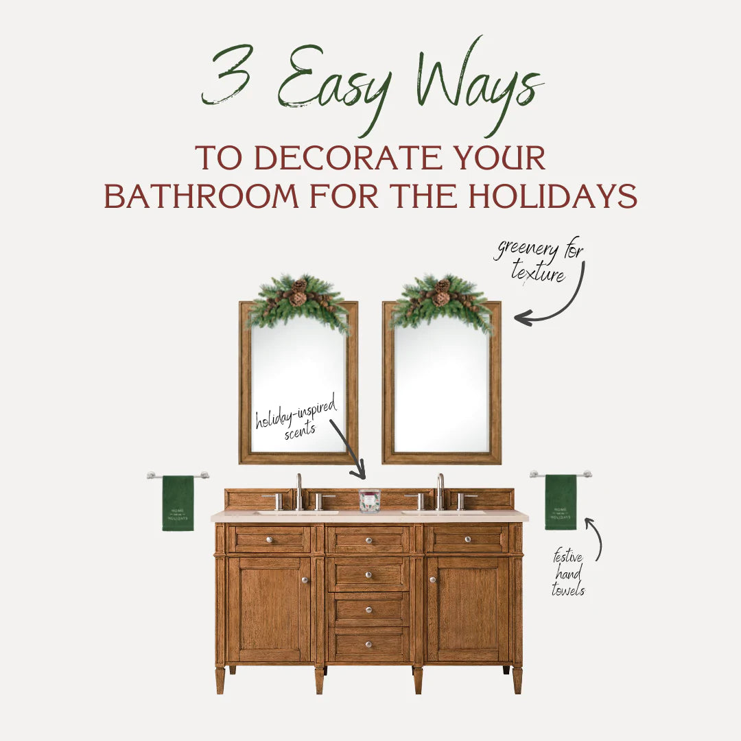 3 Easy Ways to Decorate Your Bathroom for the Holidays