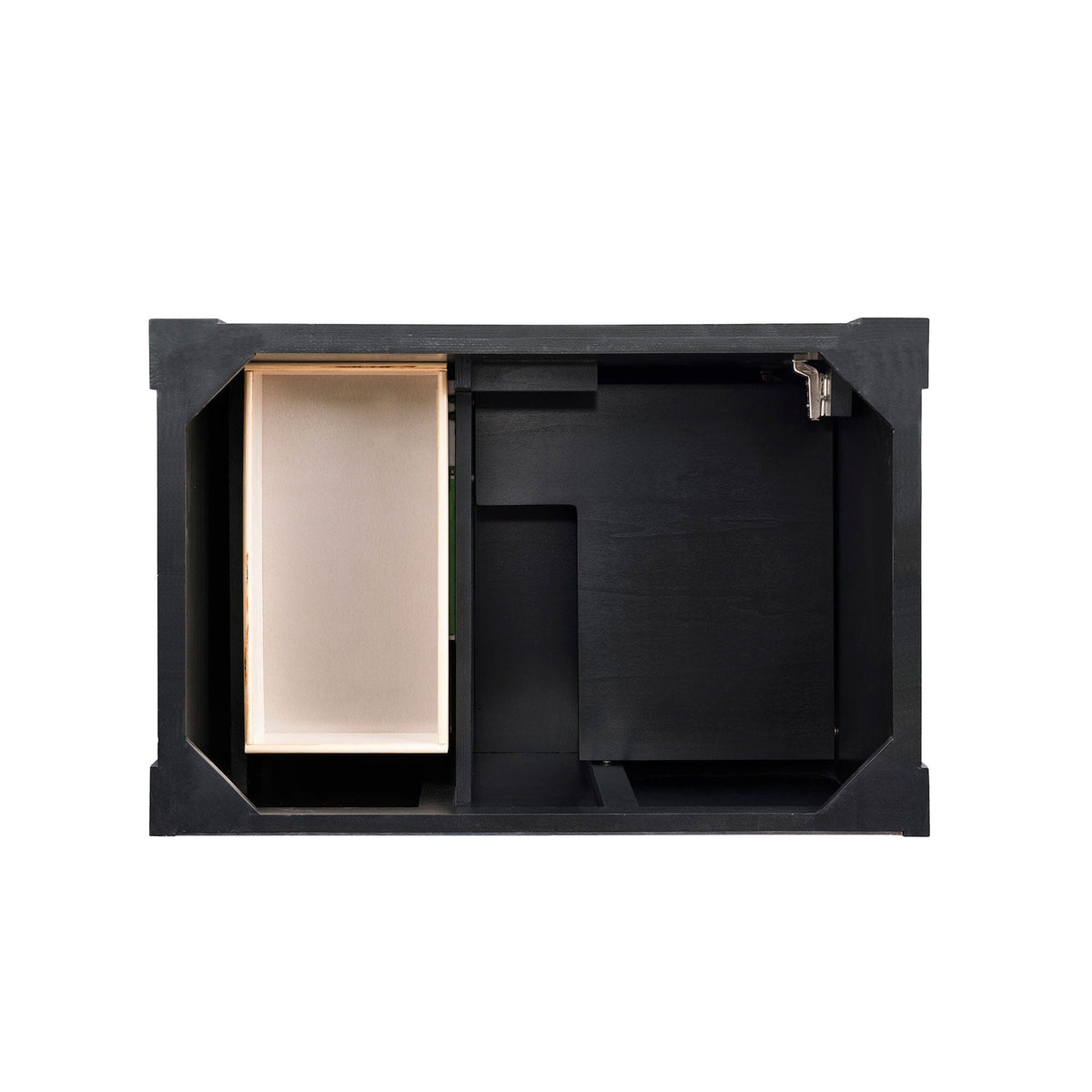 36" Brookfield Single Bathroom Vanity, Antique Black - vanitiesdepot.com