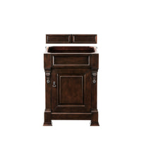 26" Brookfield Single Bathroom Vanity, Burnished Mahogany - vanitiesdepot.com