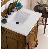 26" Brookfield Single Bathroom Vanity, Country Oak - vanitiesdepot.com