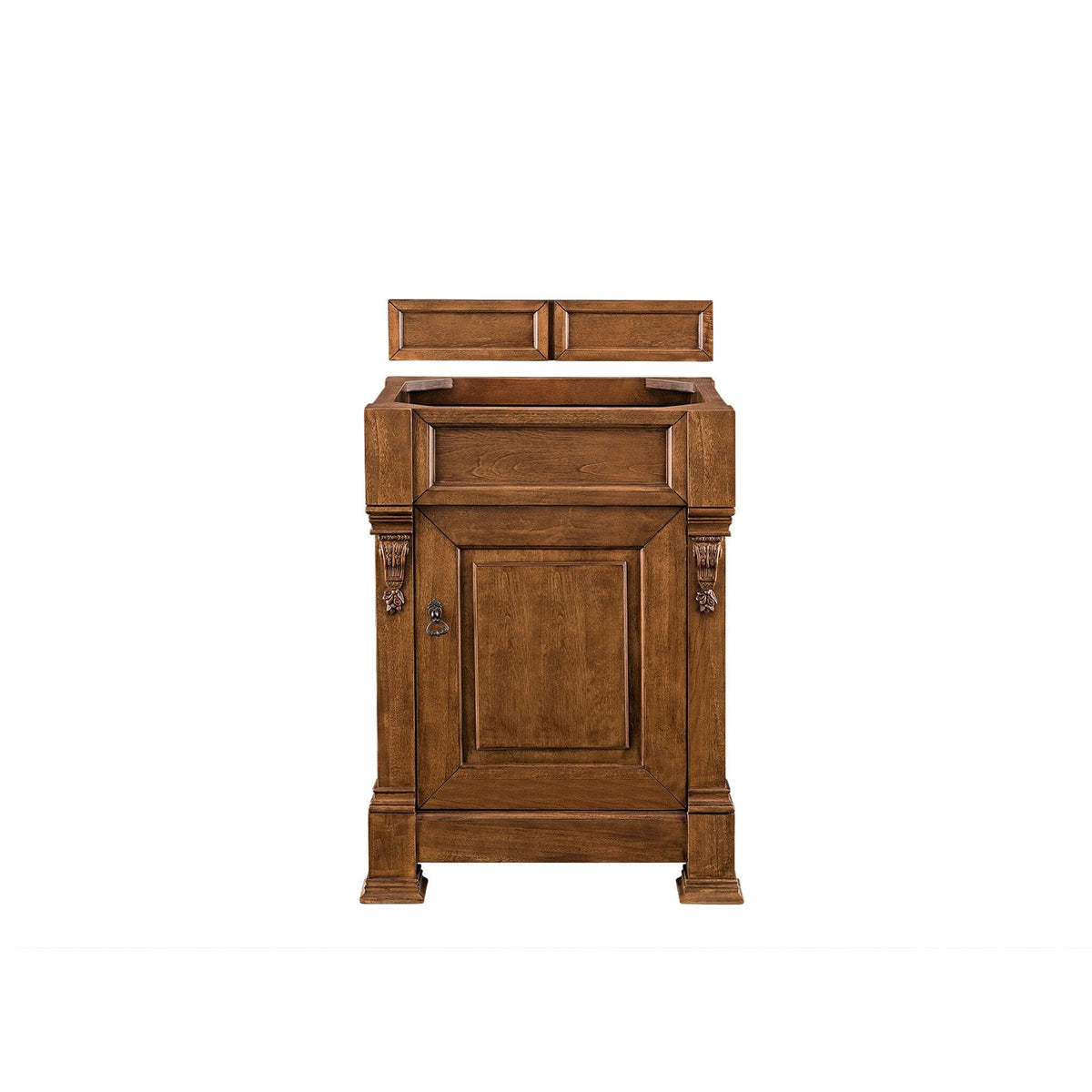 26" Brookfield Single Bathroom Vanity, Country Oak - vanitiesdepot.com