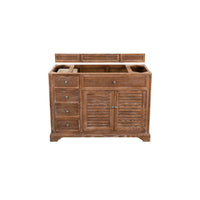 48" Savannah Single Bathroom Vanity, Driftwood - vanitiesdepot.com