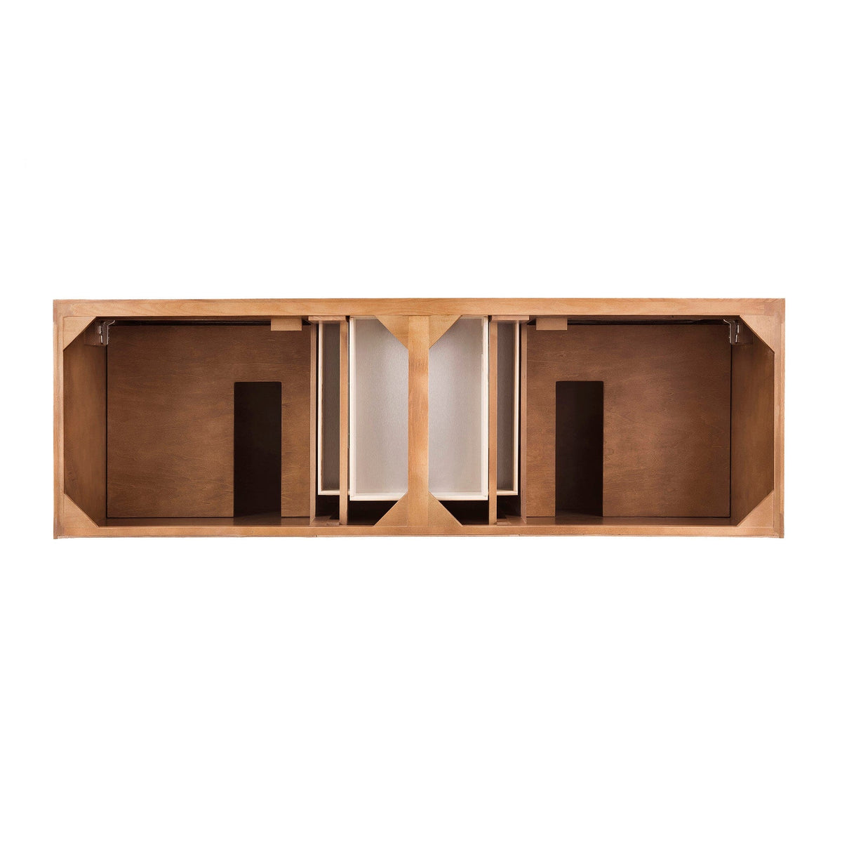 72" Savannah Double Bathroom Vanity, Driftwood - vanitiesdepot.com