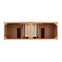 72" Savannah Double Bathroom Vanity, Driftwood - vanitiesdepot.com