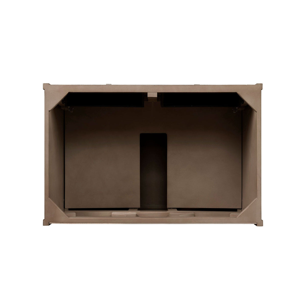 36" Chicago Single Bathroom Vanity, Whitewashed Walnut - vanitiesdepot.com