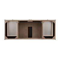 60" Chicago Single Bathroom Vanity, Whitewashed Walnut - vanitiesdepot.com