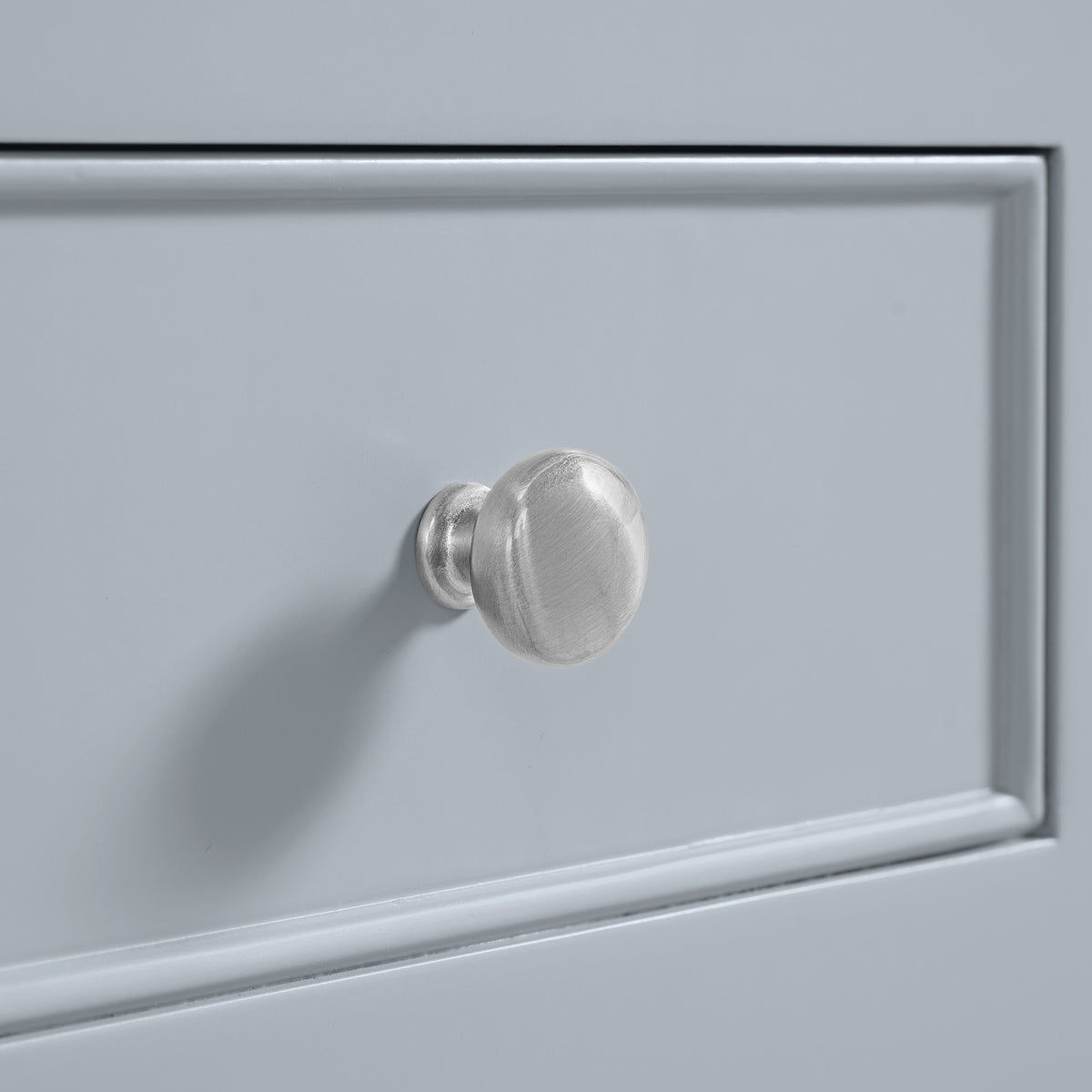 30" Breckenridge Single Vanity, Serenity Blue with White Zeus Top