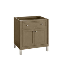 30" Chicago Single Vanity, Walnut Whisper