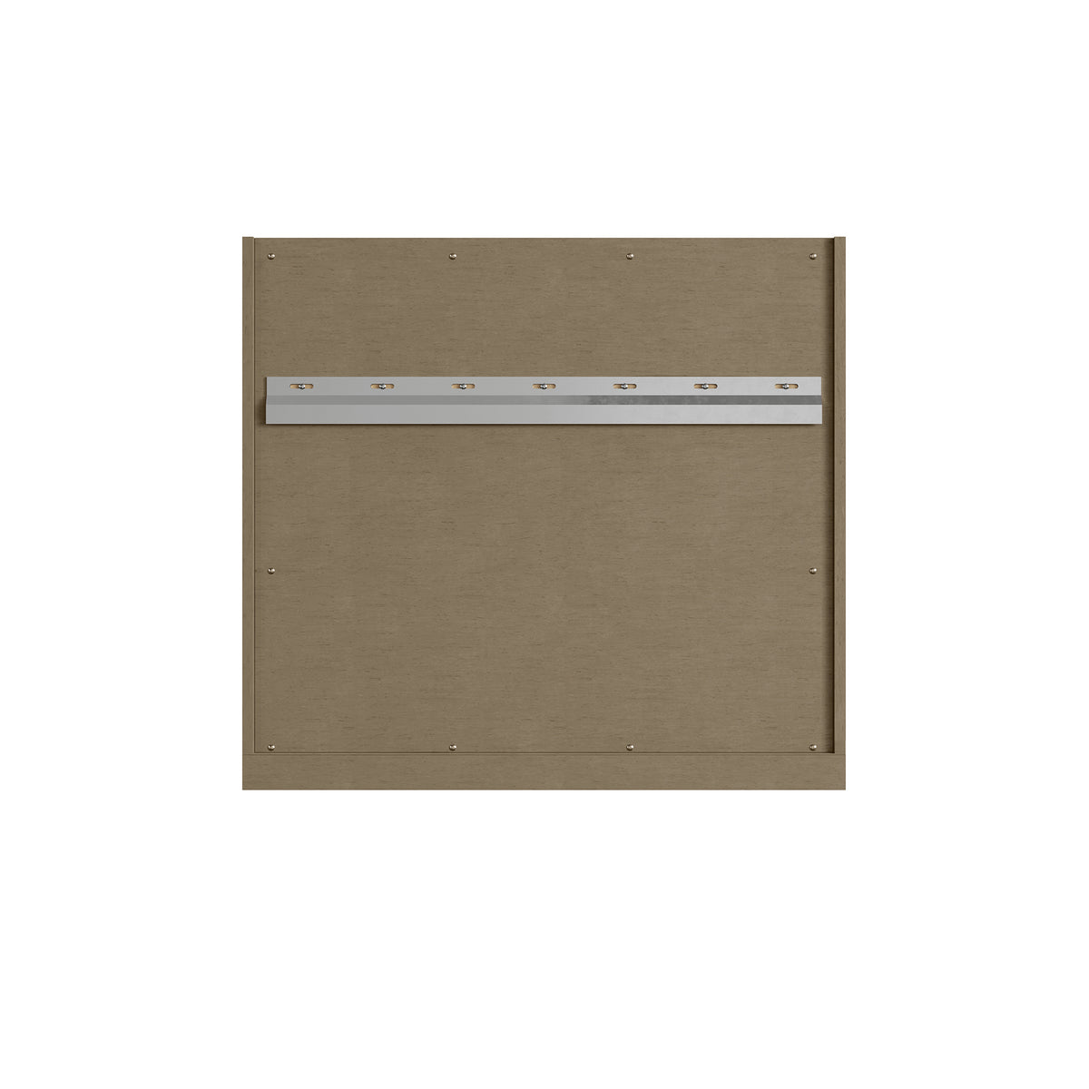 30" Chicago Single Vanity, Walnut Whisper with Carrara White Marble Top