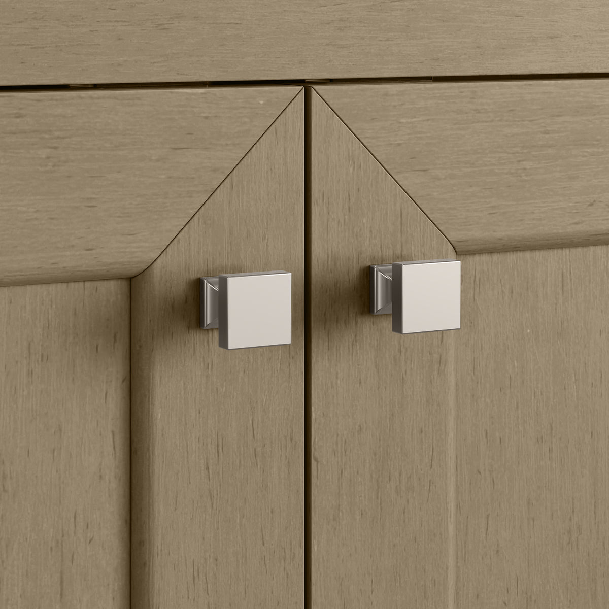 60" Chicago Double Vanity, Walnut Whisper