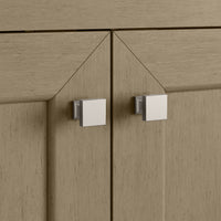 30" Chicago Single Vanity, Walnut Whisper with Carrara White Marble Top