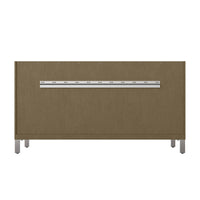 60" Chicago Double Vanity, Walnut Whisper