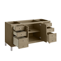 60" Chicago Single Vanity, Walnut Whisper