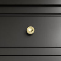 72" Brookfield Double Vanity, Black Onyx with Victorian Silver Top