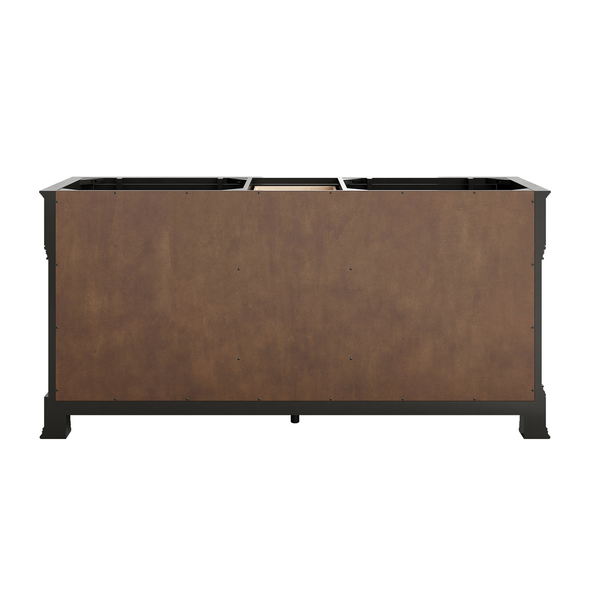 72" Brookfield Double Vanity, Black Onyx with Ethereal Noctis Top