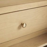 48" Solene Single Vanity, Seaside Oak with Eternal Marfil Top