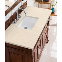 48" Brookfield Single Bathroom Vanity, Warm Cherry - vanitiesdepot.com