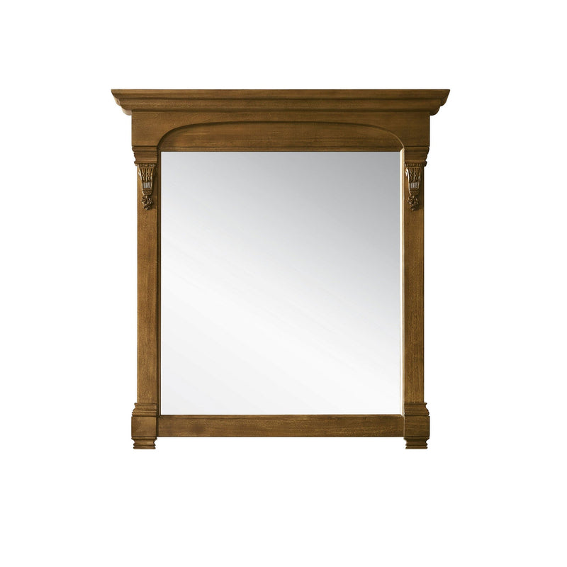 39.5" Brookfield Mirror, Country Oak - vanitiesdepot.com