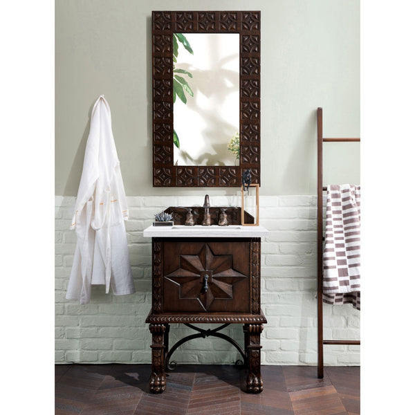 26" Balmoral Single Sink Bathroom Vanity - vanitiesdepot.com