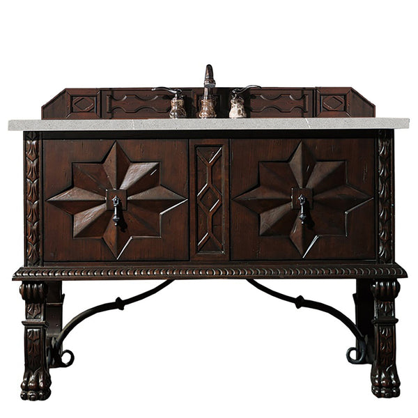 48" Balmoral Single Sink Bathroom Vanity - vanitiesdepot.com