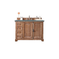 48" Providence Single Bathroom Vanity, Driftwood w/ Cala Blue Top
