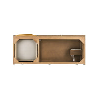 48" Mercer Island Single Bathroom Vanity, Latte Oak w/ Radiant Gold