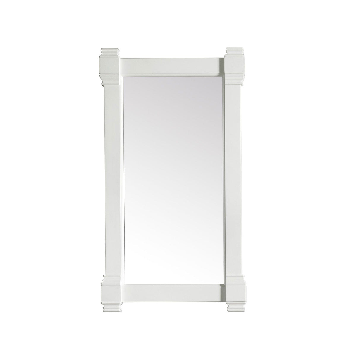 22" Brittany Mirror, Bright White - vanitiesdepot.com