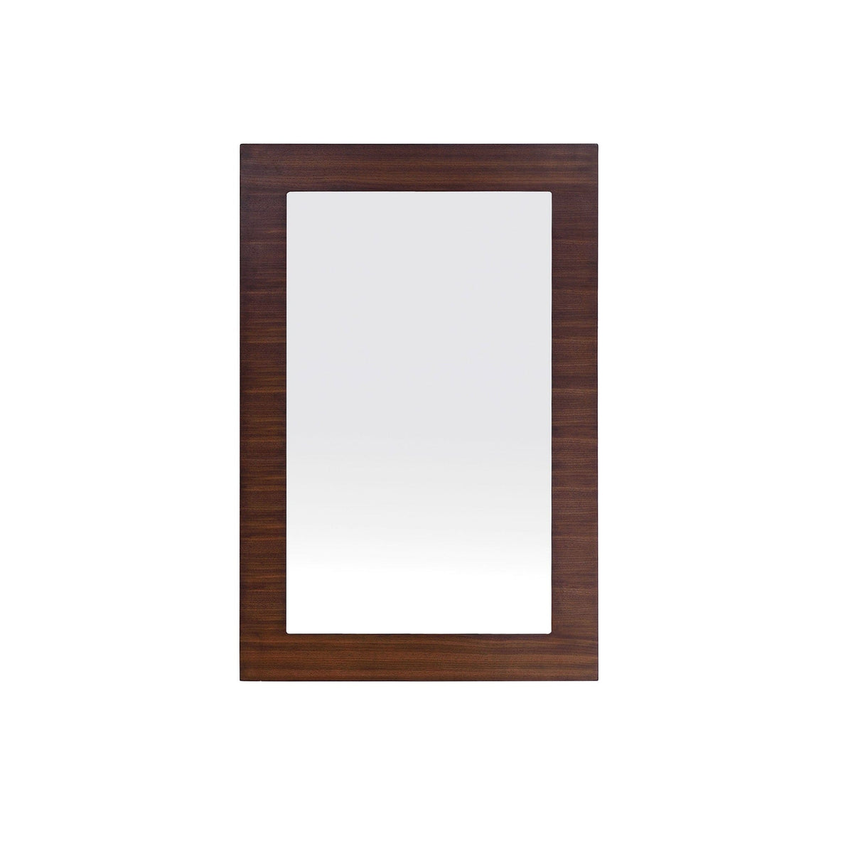 30" Metropolitan Mirror, American Walnut - vanitiesdepot.com
