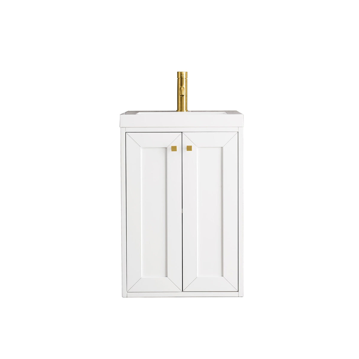20" Chianti Single Bathroom Vanity, Glossy White