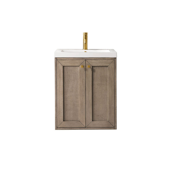 20" Chianti Single Bathroom Vanity, Whitewashed Walnut