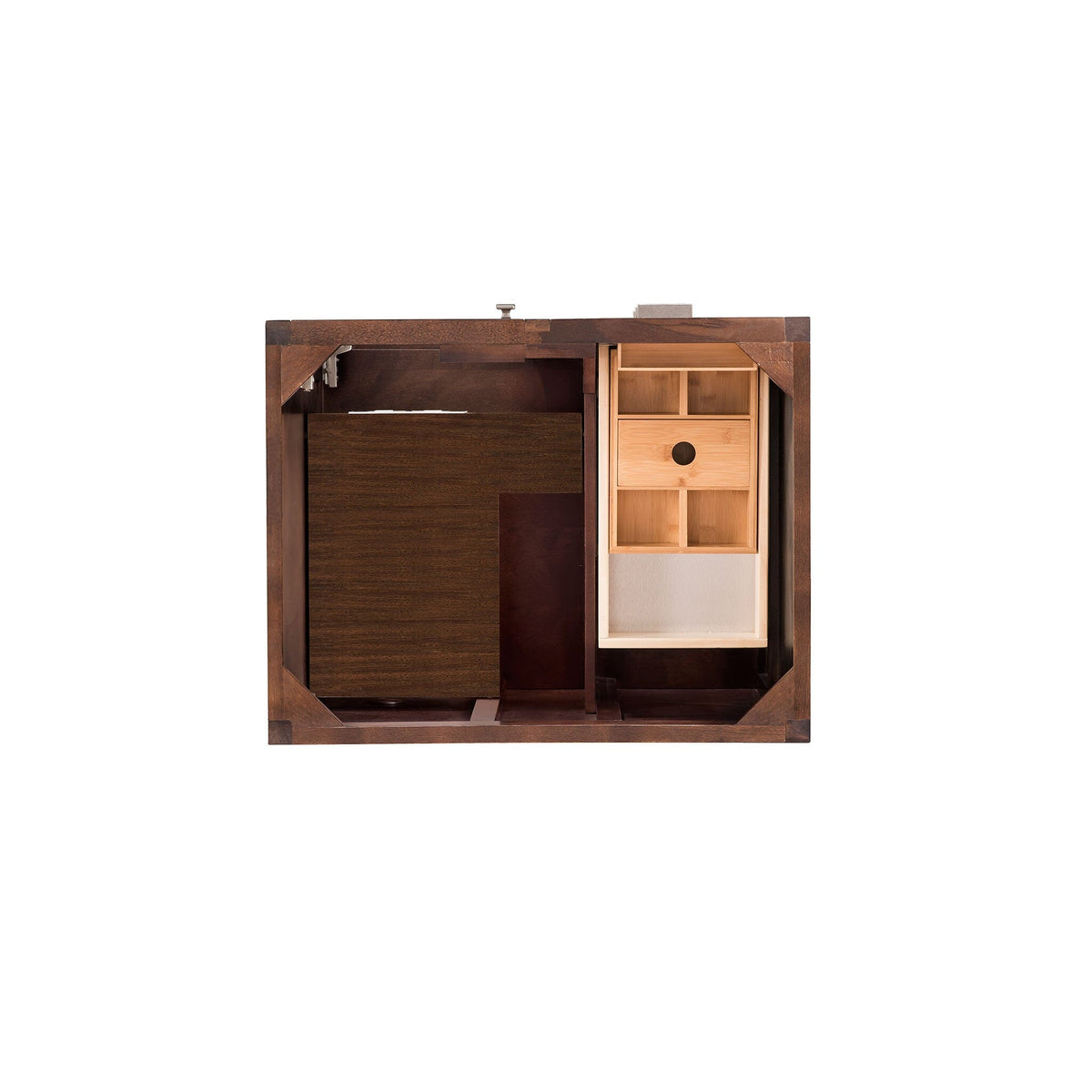 30" Addison Single Vanity Cabinet, Mid Century Acacia