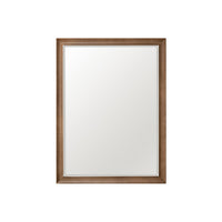 30" Glenbrooke Mirror, Whitewashed Walnut