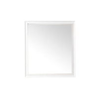 36" Glenbrooke Mirror, Bright White
