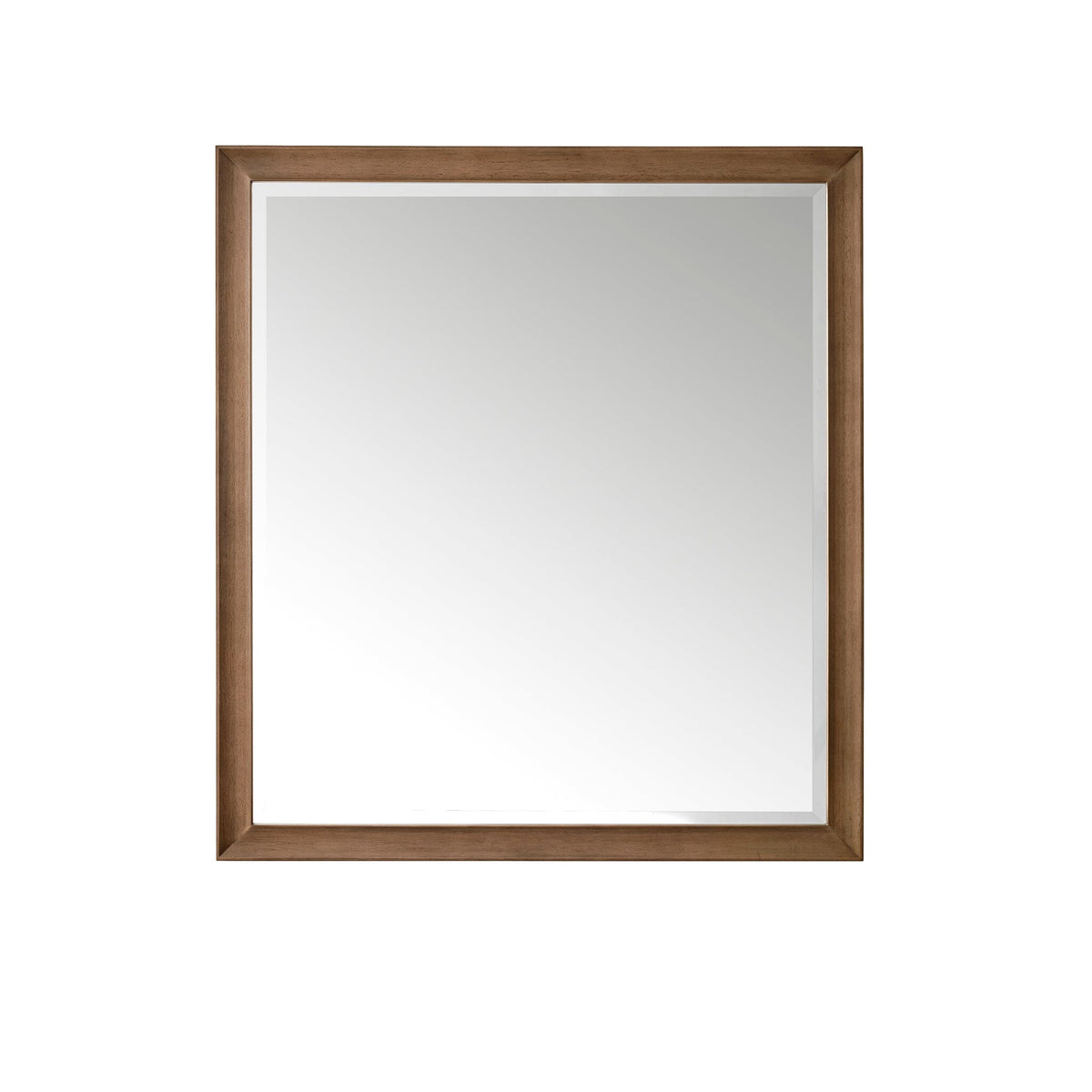 36" Glenbrooke Mirror, Whitewashed Walnut